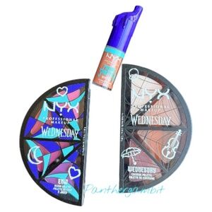 NWT Limited edition NYX Wednesday Adams Professional Makeup Bundle